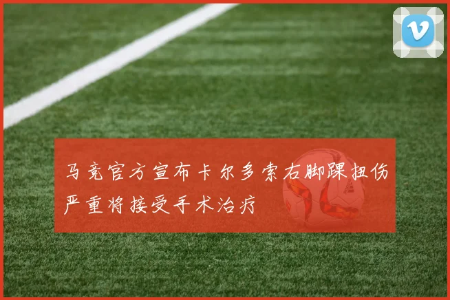 马竞官方宣布卡尔多索右脚踝扭伤严重将接受手术治疗